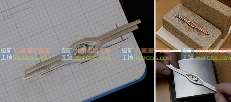 淘礦工場銀鑲邊琥珀石制作教程步驟 2