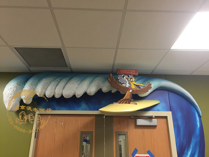 幼兒園室內門頭